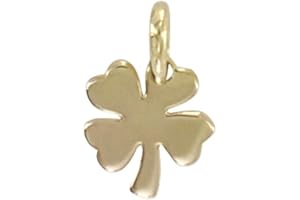 LES POULETTES BIJOUX - Pendentif Plaqué Or Mini Trèfle