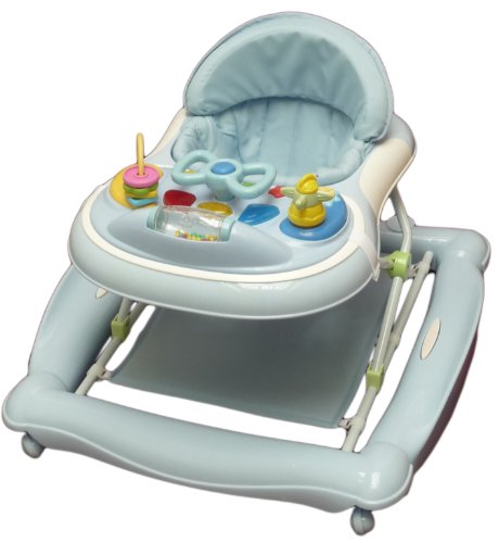 Babyco On-the-go Baby Walker with Rocker (Blue)