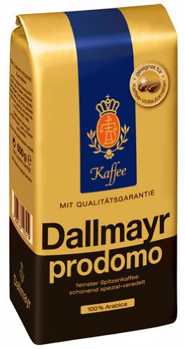 Preisvergleich Produktbild Dallmayr Prodomo, Ganze Bohne - 500gr - 2x