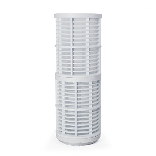 AWM 2L Vorfilter 3000 l/h Wasserfilter Hauswasserwerk Pumpenfilter max. 4 bar, 1″ IG Messingbuchsen - 3