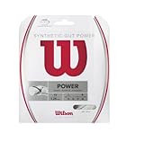 Disponible en varios colores Wilson Synthetic Gut Power 40-Feet Tennis String Set