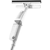 EVVIX Glass Double Side Wipe high-Rise Wiper Household Window Cleaner Professional Cleaning wash Window Cleaning, Long Handle