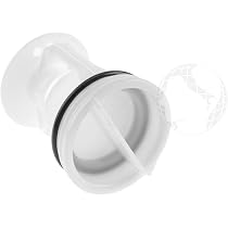 Filtro (ORIGINALE Beko), per pompa scarico lavatrice, colore bianco, codice ricambio: 2872700100