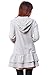 Sweet Mommy Ruffle Hem Hoodie with baby pouch GRL