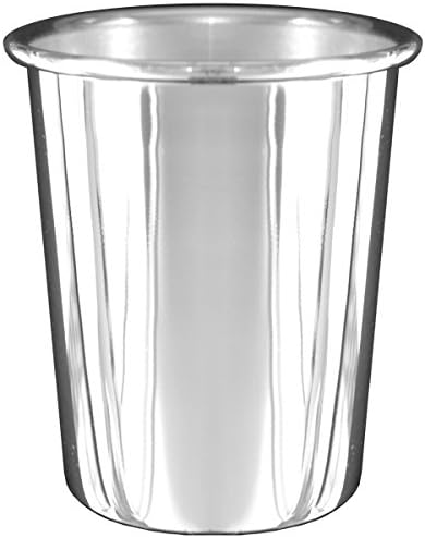 Becher H 8.5 cm silver plated classic cufflinks. Suitable for water, juice &amp; Co