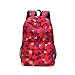 Produktbild Nylon-Frauen-Mädchen-Rucksack Geometrische Muster-Reise-Sportschule Schultertasche Rucksack-Handtasche
