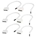 Produktbild DealMux 3 Paare 5-Pin Stecker weibliche Adapter-Verbindungskabel für RGB LED Streifen-Licht