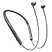 Produktbild Drahtlose Bluetooth Headset Sport Laufen Männer Und Frauen HiFi Bass Hals Doppel Ohren Kann Das Telefon Beantworten Reduziert Lärm Wasserdicht (Color : SCHWARZ)