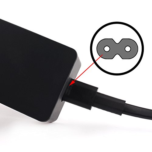 Power-pro neu Extra lang 180cm 12V 2,58A Microsoft 1625 inkl. USB 5V 1A passt Netzteil Ladegerät AC-Adapter mit 6 Fuß Netzkabel für microsoft surface Pro 3, Pro 4, Surface Book - 5