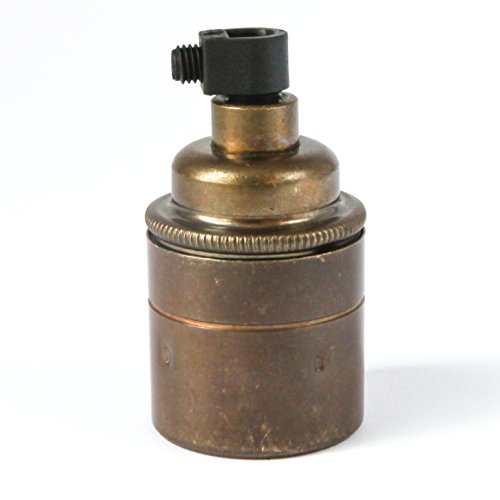 E27 LIGHT BULB HOLDER | Old brewers brass | Dowsing and Reynolds