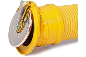 PLUMBING4HOME Drainage Flap Valve, Non Return Valve, With Universal Connection 72mm -100mm