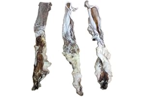 Pawstrading Furry Rabbit Hairy Ears - Natural Dog Chew (40 Ears)