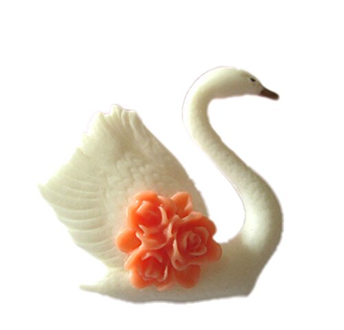 Trendy 3D Resin Blume geformt Schokoladenform Food Grade Plastic Subigkeit Ice Seife Fondant Kuchen Form Zufallige Farbe - 3