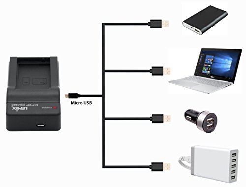 Lemix ENEL19 Chargeur USB Ultra Mince pour Batteries Nikon EN-EL19 Casio NP-120 pour appareils list s ci-Dessous Nikon Coolpix Casio Exilim reviews Lemix ENEL19 Chargeur USB Ultra Mince pour Batteries Nikon EN-EL19 Casio NP-120 pour appareils list s ci-Dessous Nikon Coolpix Casio Exilim