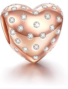 NinaQueen - Sternen Liebe - Damen-Charm 925 Sterling Silber