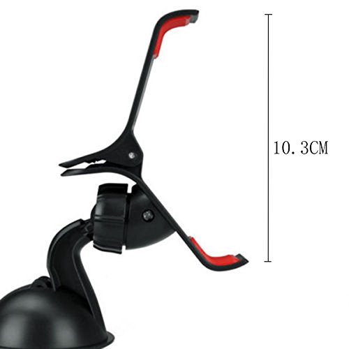 Smartphone-Mini supporto universale per cellulari, supporto auto per Iphone 6/6 plus/5/5S/5C/4/4S, Samsung Galaxy, S6/S5/S4/Note 3/4