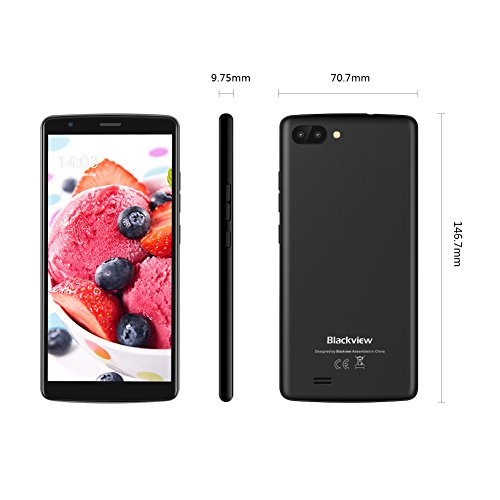 Telephone Portable Pas Cher Blackview A20 Smartphone Debloqu cran 5 5 Pouces au Ratio 18 9 - 8 Go - Android Go - 3G - Double Nano SIM - 3000 mAh Batterie - Double Appareil Photo 5MP Smartphone Pas Cher - Noir Telephone Portable Pas Cher Blackview A20 Smartphone Debloqu cran 5 5 Pouces au Ratio 18 9 - 8 Go - Android Go - 3G - Double Nano SIM - 3000 mAh Batterie - Double Appareil Photo 5MP Smartphone Pas Cher - Noir