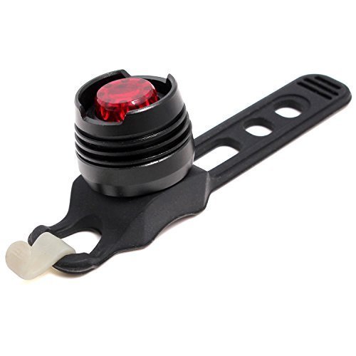 Preisvergleich Produktbild Neuftech® LED Fahrradbeleuchtung blinkend Rücklicht Frontlicht aus Aluminum Gehäuse