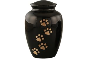 Ciondolo Zampa In Acciaio Inox A Forma Di Cuore - Urna Porta Ceneri Per Cani E Gatti - Collana Ricordo