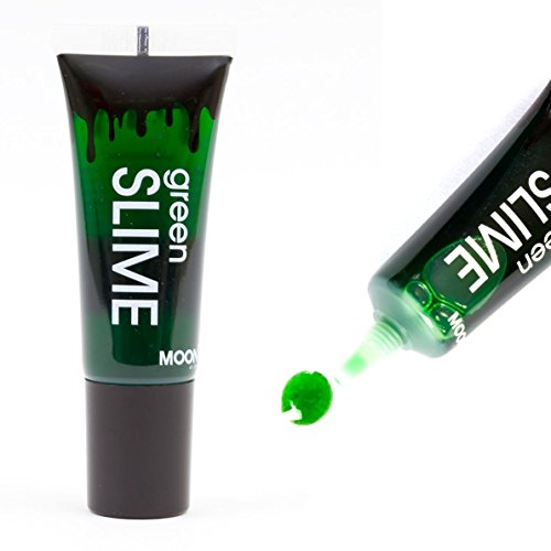Moon Glow Green Slime - Halloween Fake Blood Monster Zombie Makeup with applicator