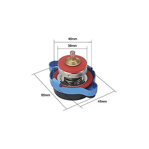 KKmoon Universelle Thermo Thermostatischen Radiator Cap Deckel mit Wassertemperaturanzeige - 4