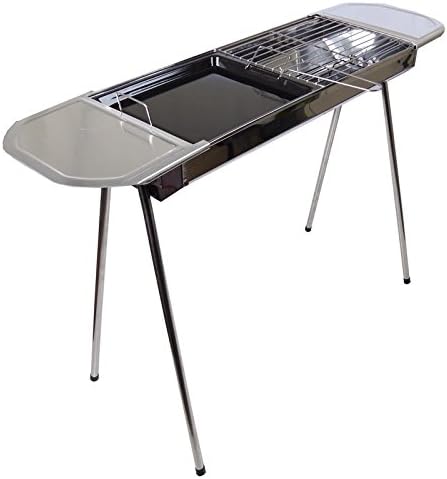 DFERGKR Barbecue Outdoor Stainless Steel Barbecue Home Portable Wild