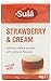 Produktbild Sula Zuckerfreie Creme-Lutschbonbons mit Erdbeergeschmack, 42 g (Packung mit 14)
