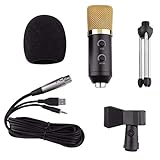 Professioneller Vorverstärker-Chip, über den Drehknopf lässt sich die Mikrofonlautstärke 25-fach verstärken.