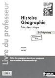 Image de Histoire- Géographie- Education civique - 3e Prépa Pro