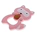 Produktbild Homyl Silikon Beißring Eichhörnchen Zahnen Anhänger Beissring Baby Beissen Ring Zahnungs Spielzeug Neugeborenen Geschenk - Rosa