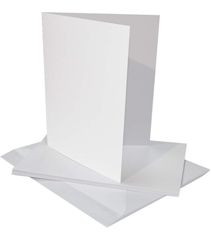 300gsm Square Card Blanks With Envelopes | Mankey Monkey - View #5