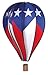 Hot Air Balloon Patriotic Spinner RS.8893.00