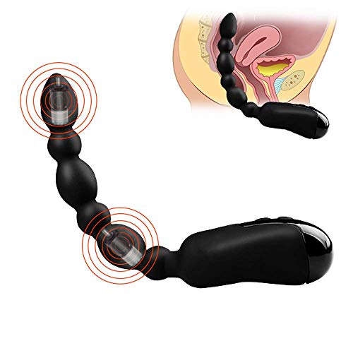 Preisvergleich Produktbild Analkugeln Analvibrator Analperlen Silikon Analplug Butt Plug Prostata Massagegerät Vibrator Klitoris Stimulation für Männer und Frauen