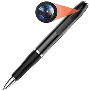 Asleesha Wireless USB 1080p Full HD Spy Pen Camera, Black