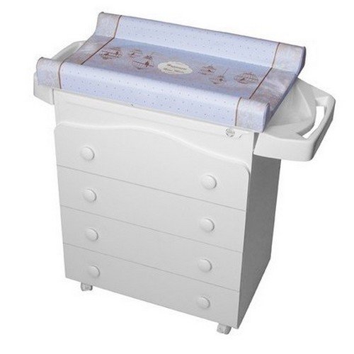 Papaya Vintage Treasure Wooden Changer, Tender Lilac