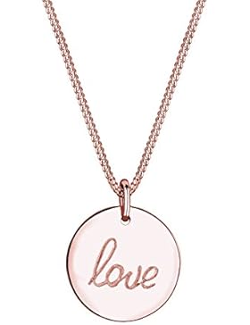 Elli Halskette Love Schriftzug Wording Trend