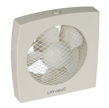 CATA Ventilateur de fenêtre Cata - LHV-160 - Design élégant - Grande puissance et fonctionnement particulièrement silencieux - 450 m³/h - 160 mm - 100 % qualité de marque d’origine par Cata depuis 1947