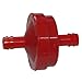 Red In Line/ Inline Fuel Filter Fits Briggs & Stratton 298090 395018 by RocwooD