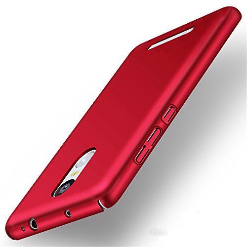 Xiaomi Redmi Note 3 Pro Special Edition case  Heyqie TM  Thin 360 Full Body Coverage Protective PC Back Phone Cover Case For Xiaomi Redmi Note 3 Pro Prime Special Edition 152 mm - Red
