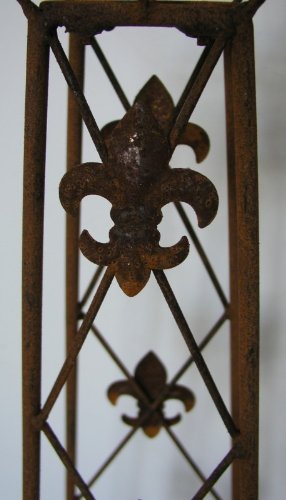 Rankstab Rankhilfe Rank Pfosten Obelisk Cornwall Rost - 5