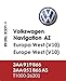 Produktbild VW RNS 315 V10 NAVI SD Card - Map West Europe 2018