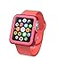 Price comparison product image Speck CandyShell Fit Protective Bumper Case for 38 mm Apple Watch - Crimson Red/Splash Pink