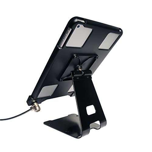 CTA PAD-ASCS Anti-Diebstahl-Sicherheitshülle mit Aufsteller für Apple iPad Air schwarz - 4