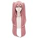 Produktbild Pink 80CM Straight Cosplay Wig + Two 60CM Ponytails