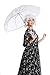 Produktbild DRESS ME UP - YS-005W Parasol Spitze Sonnenschirm Barock Rokoko Viktorianisch Biedermeier weiß Gothic Lolita