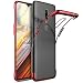 Produktbild KuGi OnePlus 6T Hülle, Kratzfeste Hülle OnePlus 6T Schutzhülle Soft TPU Case Ultradünn Cover [Slim-Fit] [Anti-Scratch] [Shock Absorption] für OnePlus 6T Smartphone. Rot
