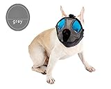 ♥Diseño considerado: parachoques suave con gafas que evitan que la malla se frote en los ojos. Evita eficazmente las picaduras de perros, ladradas y comidas accidentalmente