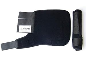 Amidale MEDICINE BRUSHING SUPPORT BOOTS HORSE EQUESTRIAN NEW 10 COLORS (FULL/LARGE, BLACK)