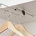 Produktbild Handles & Ironmongery Pull Out Wardrobe Rail Hanging Storage For Bedroom by Handles & Ironmongery