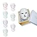 Beauty LED Phototherapy 7 Color Light Treatment Facial Neck Mask Skin Recovery Treatment Reduces wrinkles